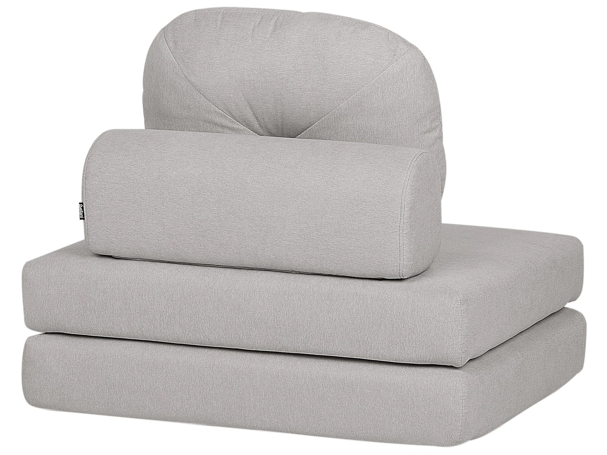  Single Sofa Bed OLDEN Fabric Light Grey