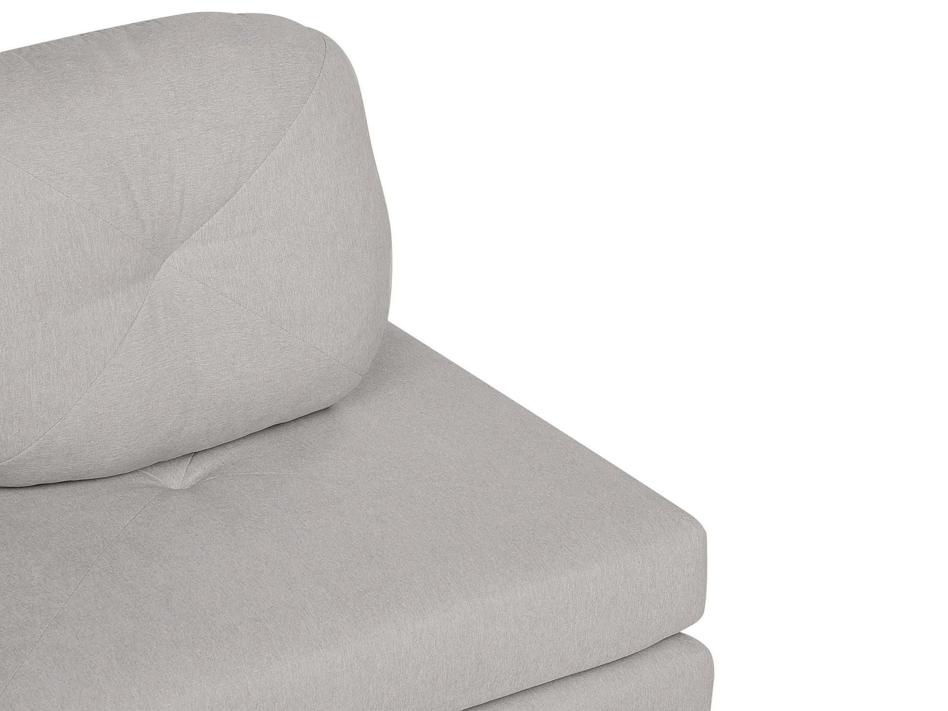  Single Sofa Bed OLDEN Fabric Light Grey
