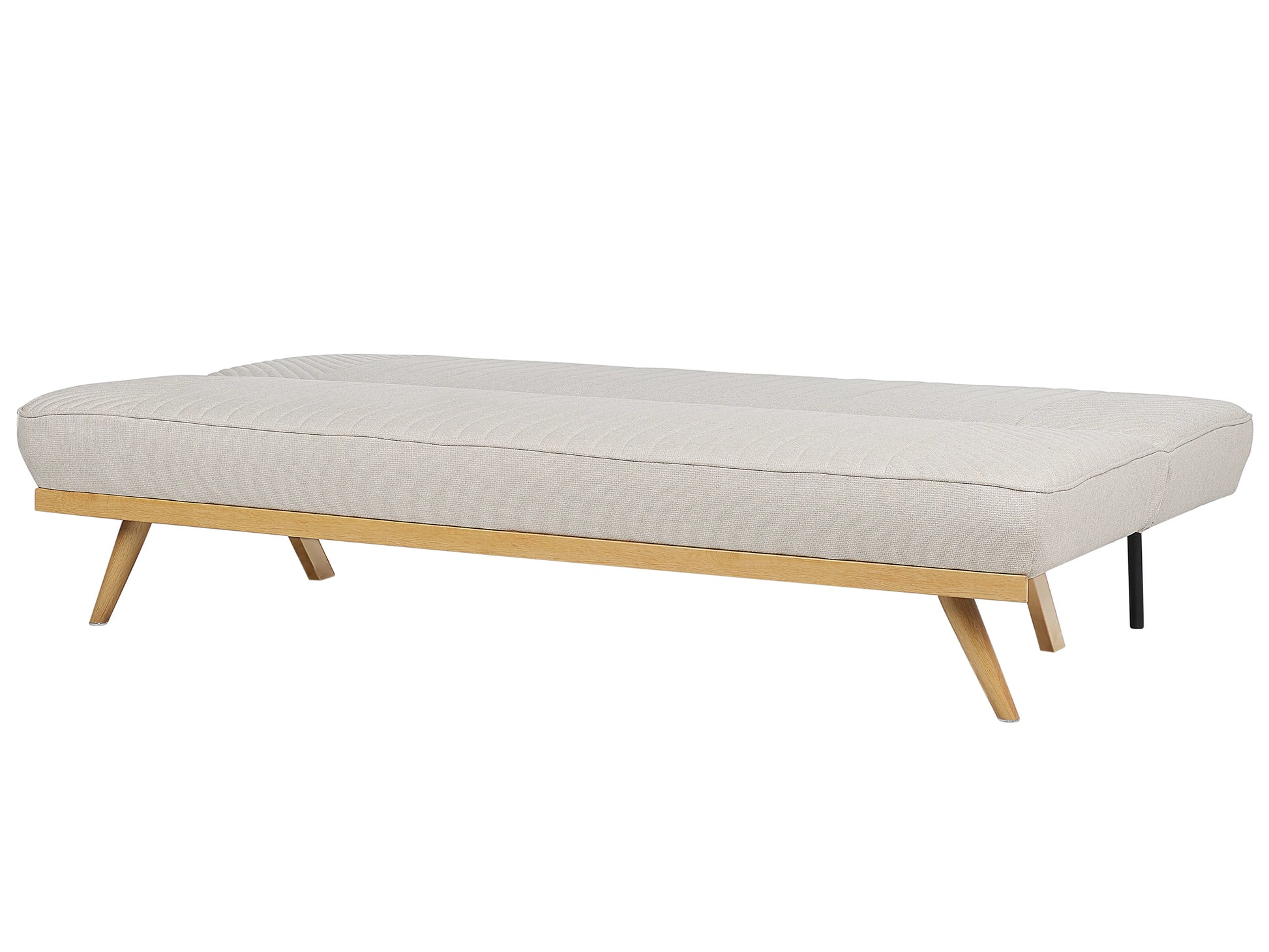  Sofa Bed 2 Seater KALFAFEL Fabric Beige
