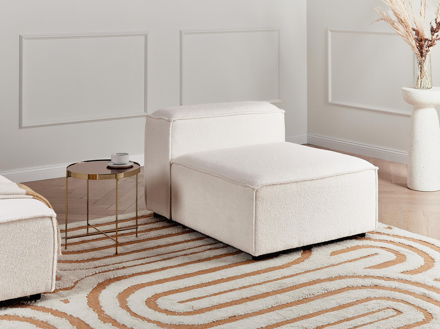  1-Seat Section ARDAL Boucle Off-White