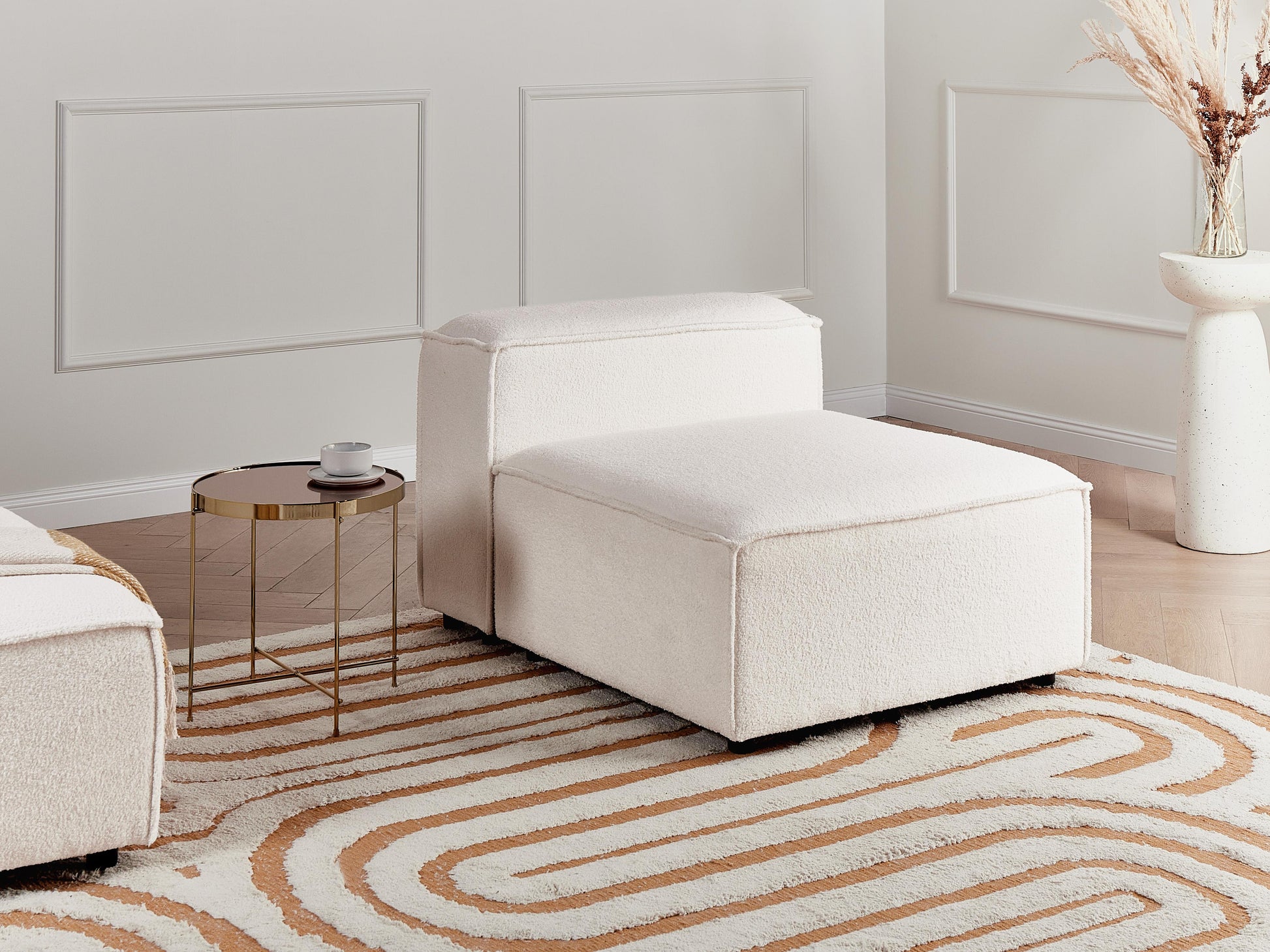  1-Seat Section ARDAL Boucle Off-White