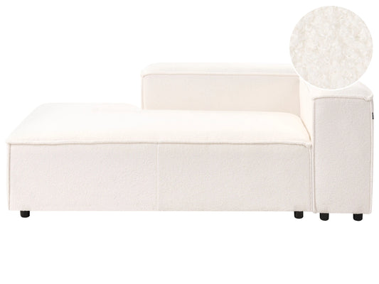  Right-Hand Chaise Lounge ARDAL Boucle Off-White
