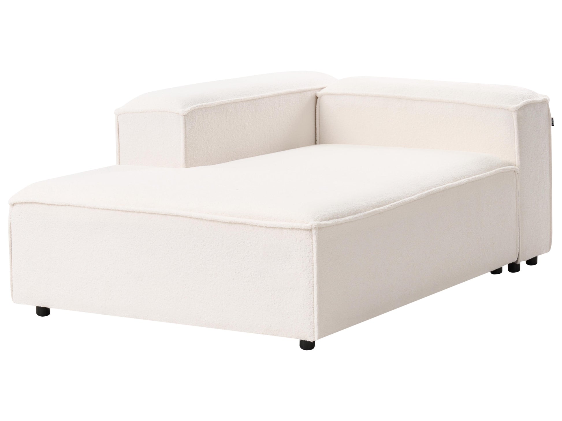  Right-Hand Chaise Lounge ARDAL Boucle Off-White