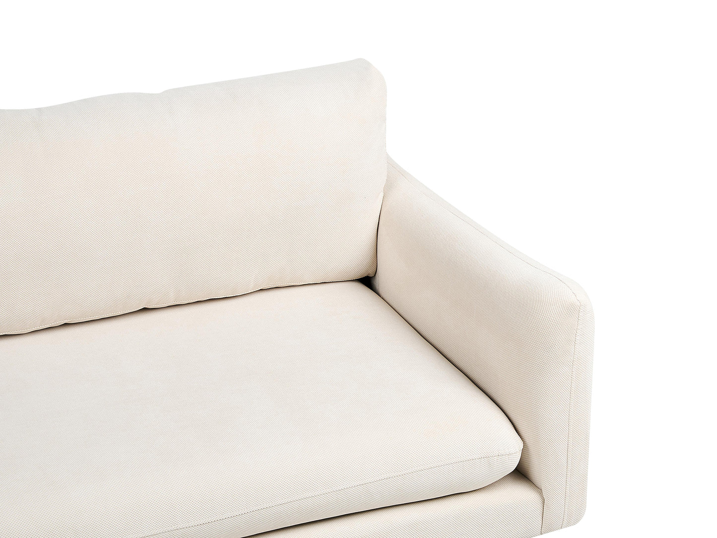  Corner Sofa 4 Seater VINTERBRO Fabric Light Beige Right Hand