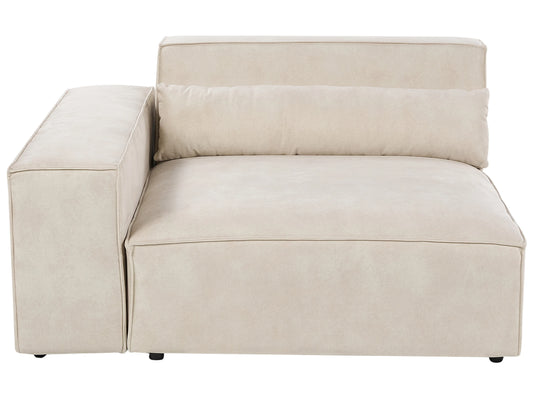  Corner Seat HELLNAR Velvet Light Beige Right Hand