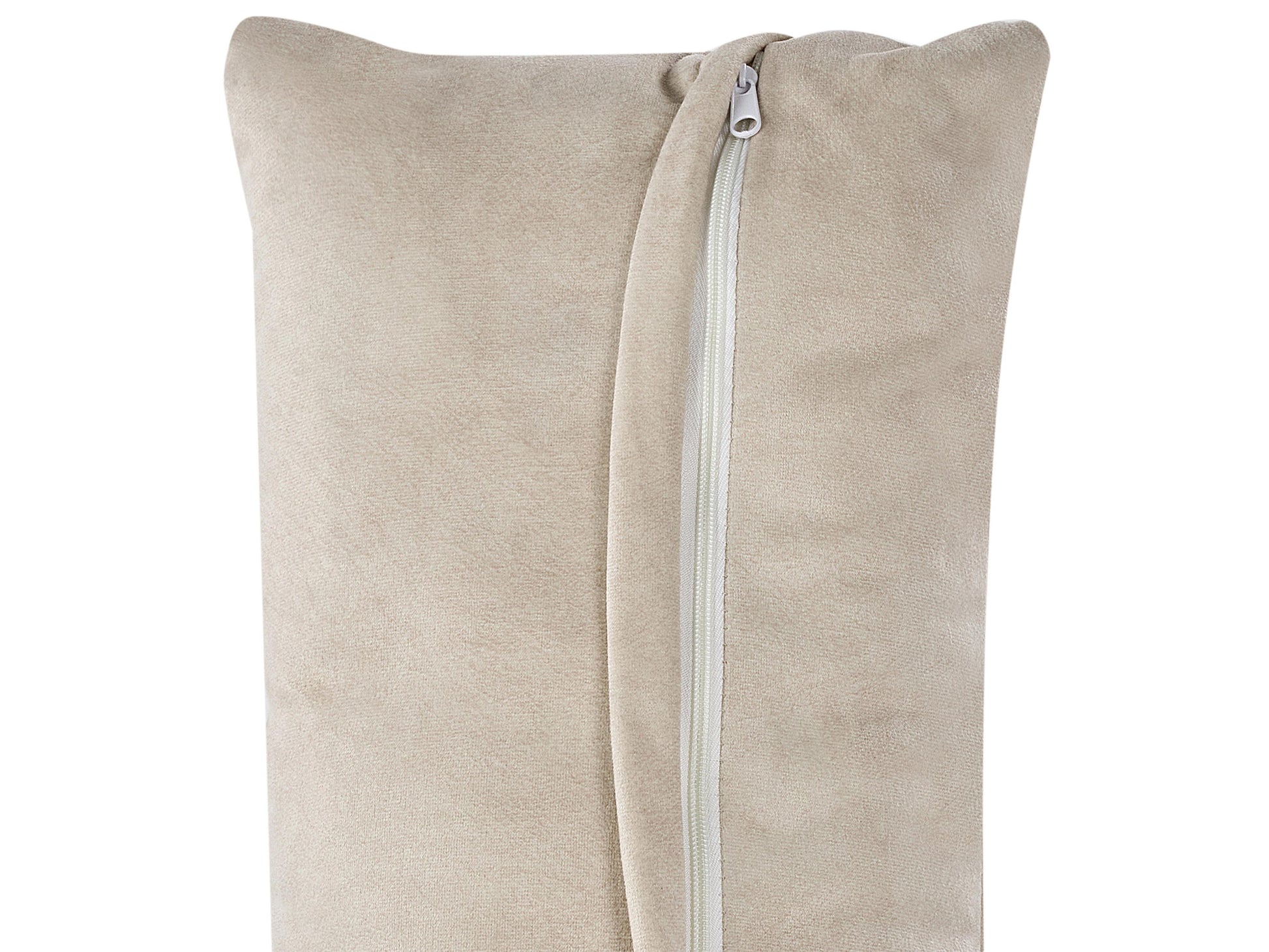  Right-Hand Chaise Lounge HELLNAR Velvet Light Beige