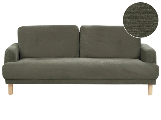 Sofa 3 Seater TUVE Corduroy Dark Green