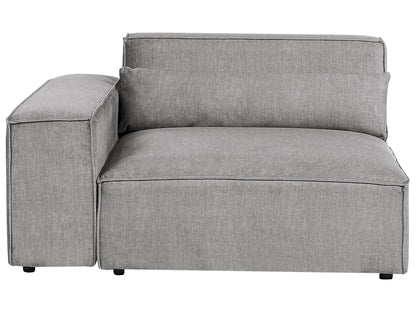  Corner Seat HELLNAR Fabric Grey Right Hand