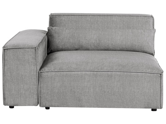  Corner Seat HELLNAR Fabric Grey Right Hand