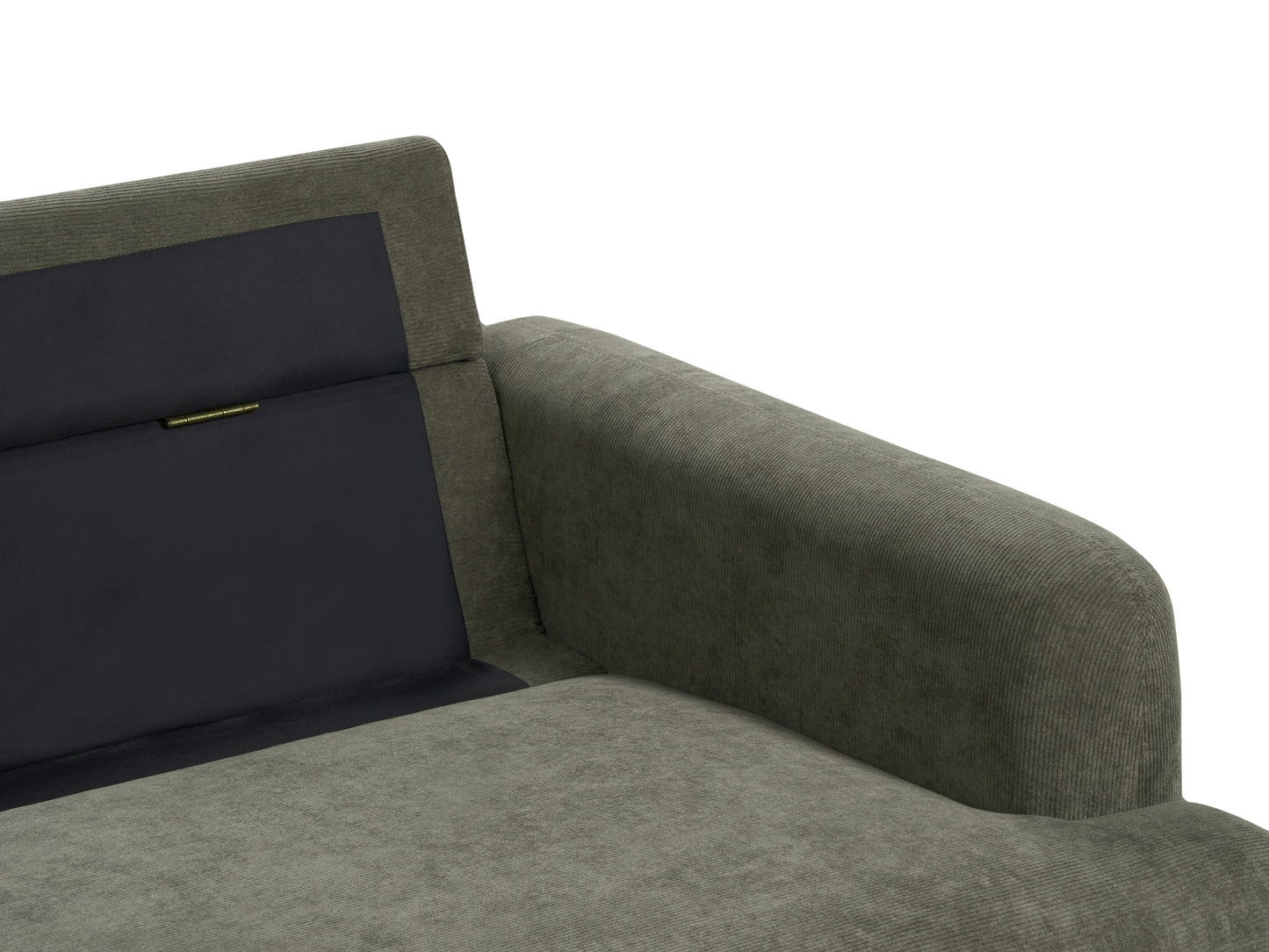  Sofa 3 Seater TUVE Corduroy Dark Green