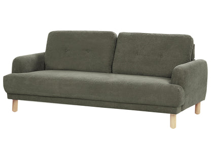  Living Room Set 4 Seater TUVE Corduroy Dark Green