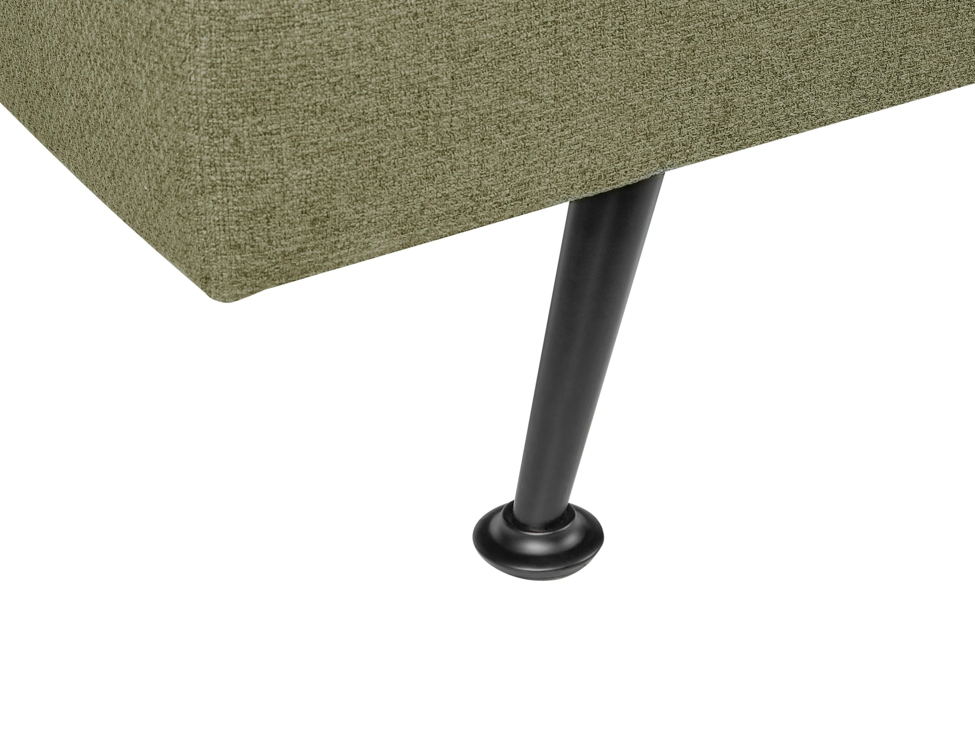  Sofa Bed 3 Seater HASLE Fabric Olive Green