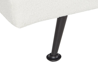  Sofa Bed 3 Seater HASLE Boucle White