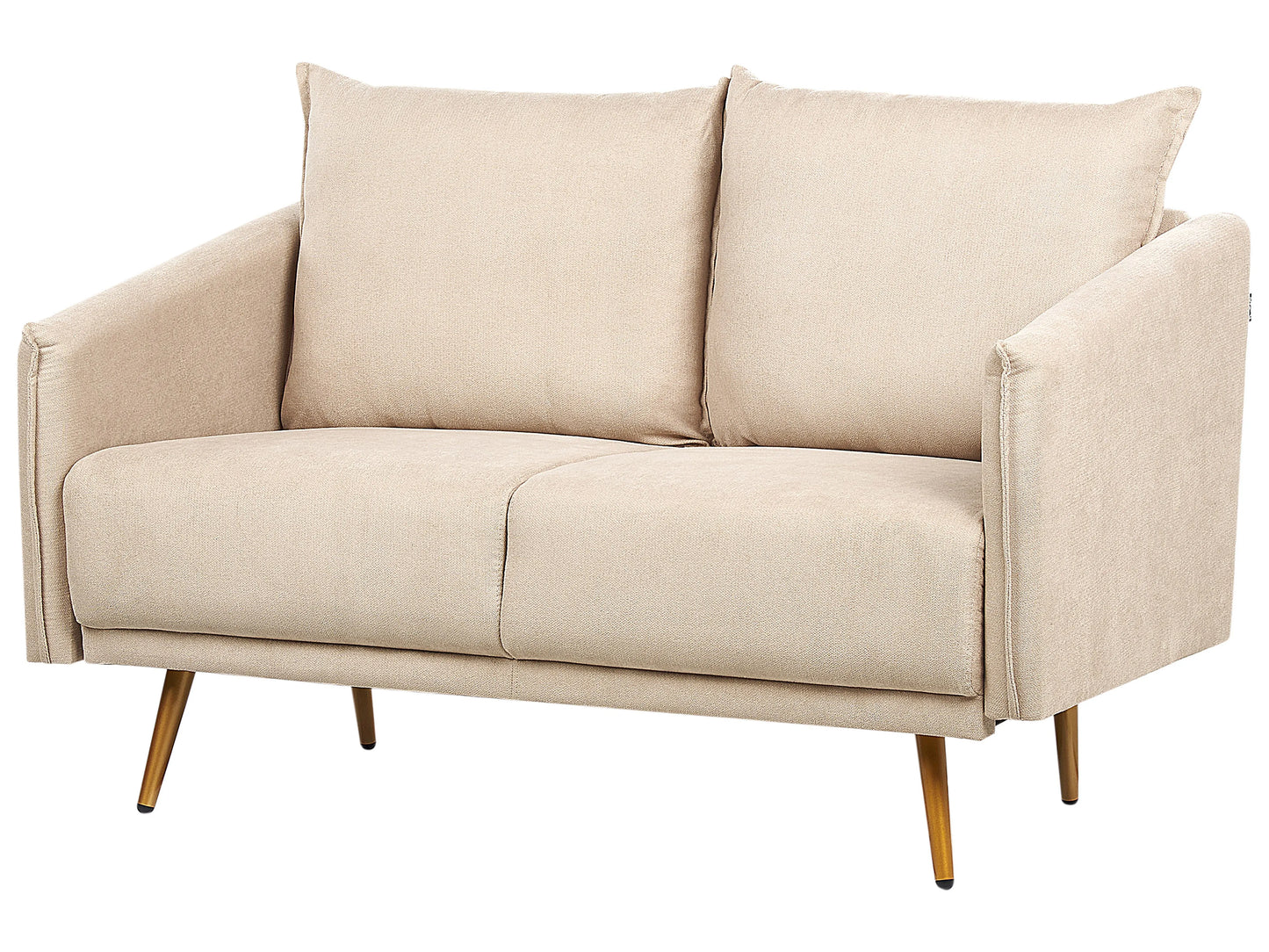  Sofa 2 Seater MAURA Velvet Beige