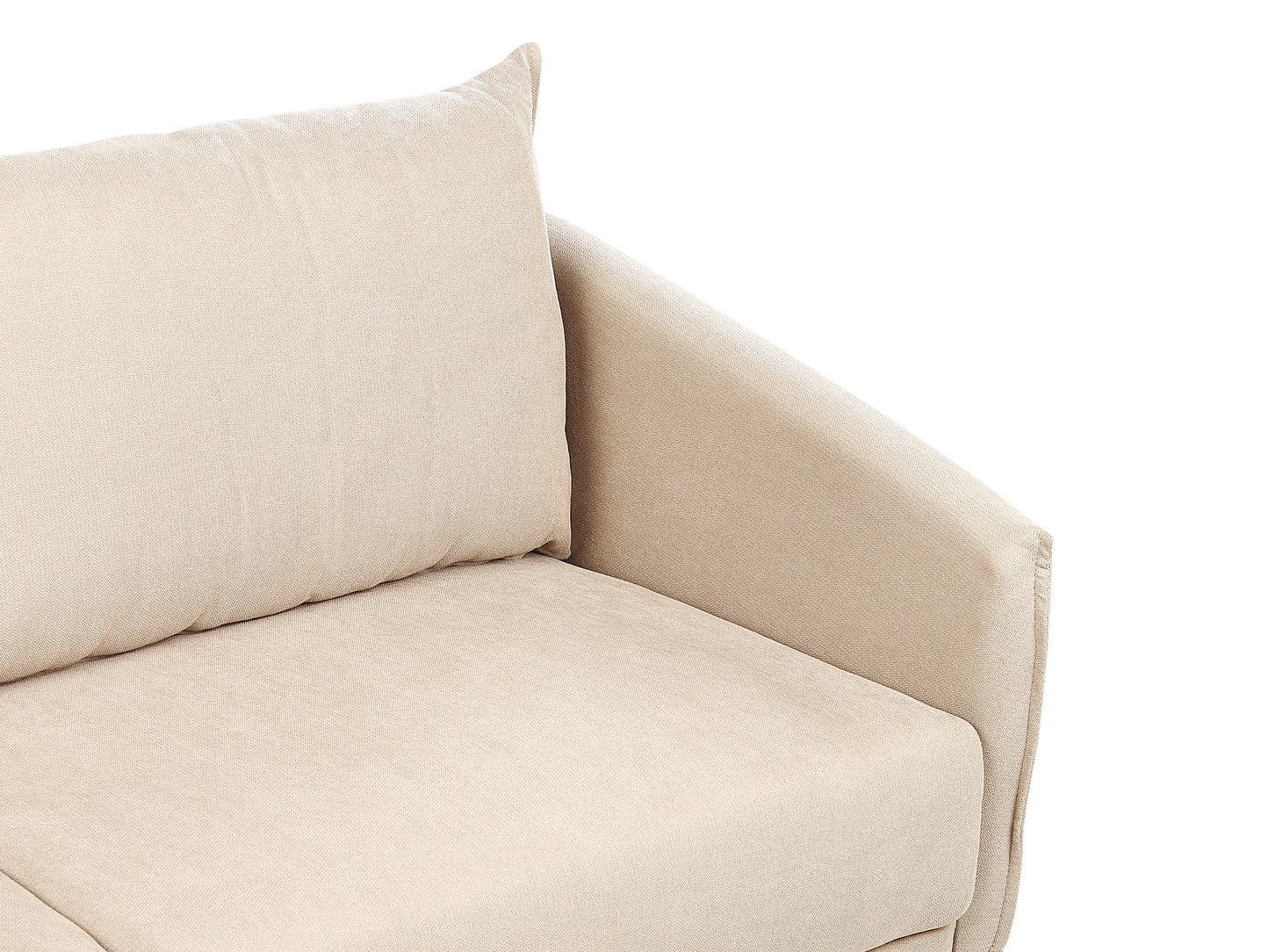  Sofa 2 Seater MAURA Velvet Beige