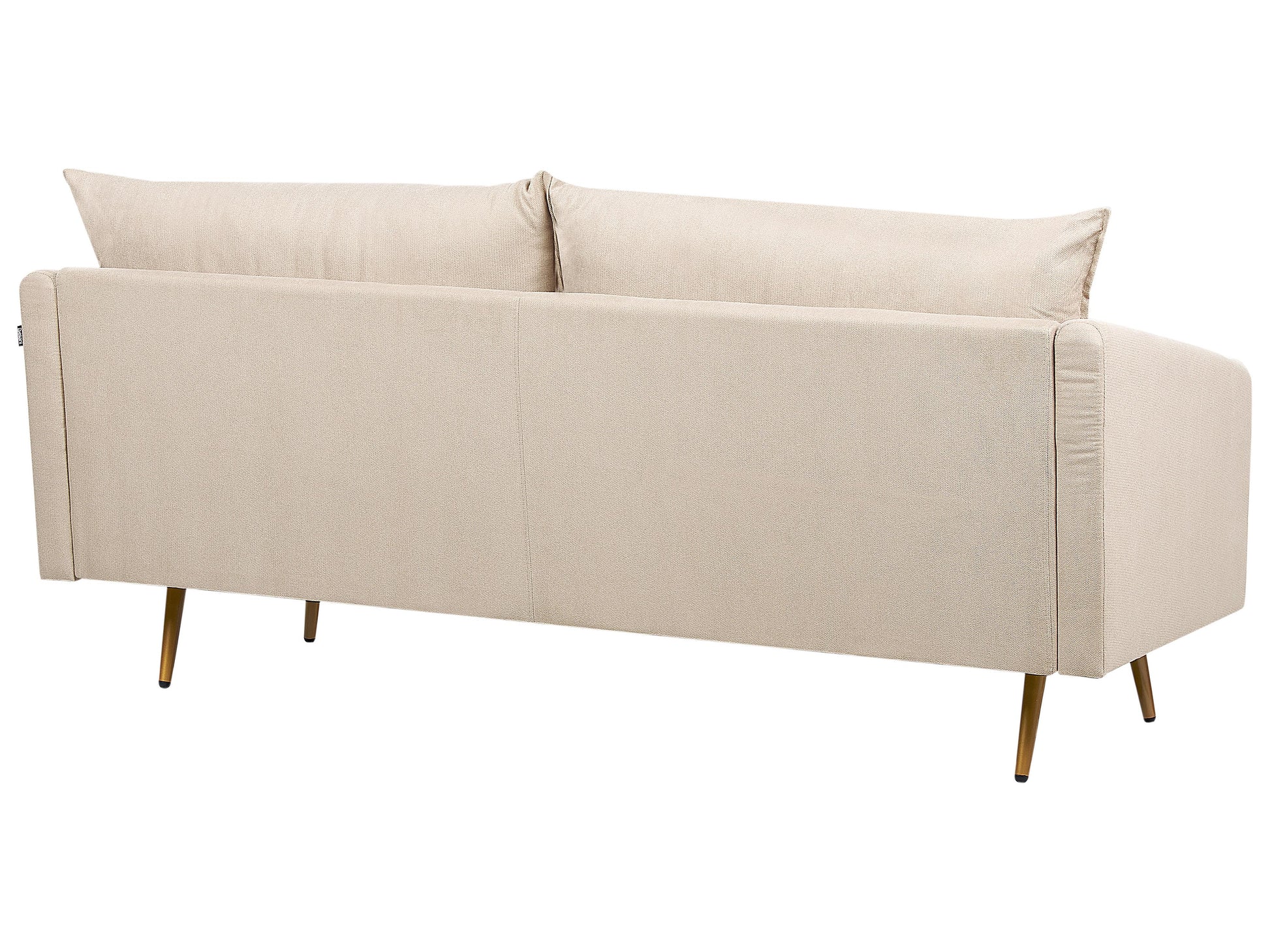  Sofa 3 Seater MAURA Velvet Beige