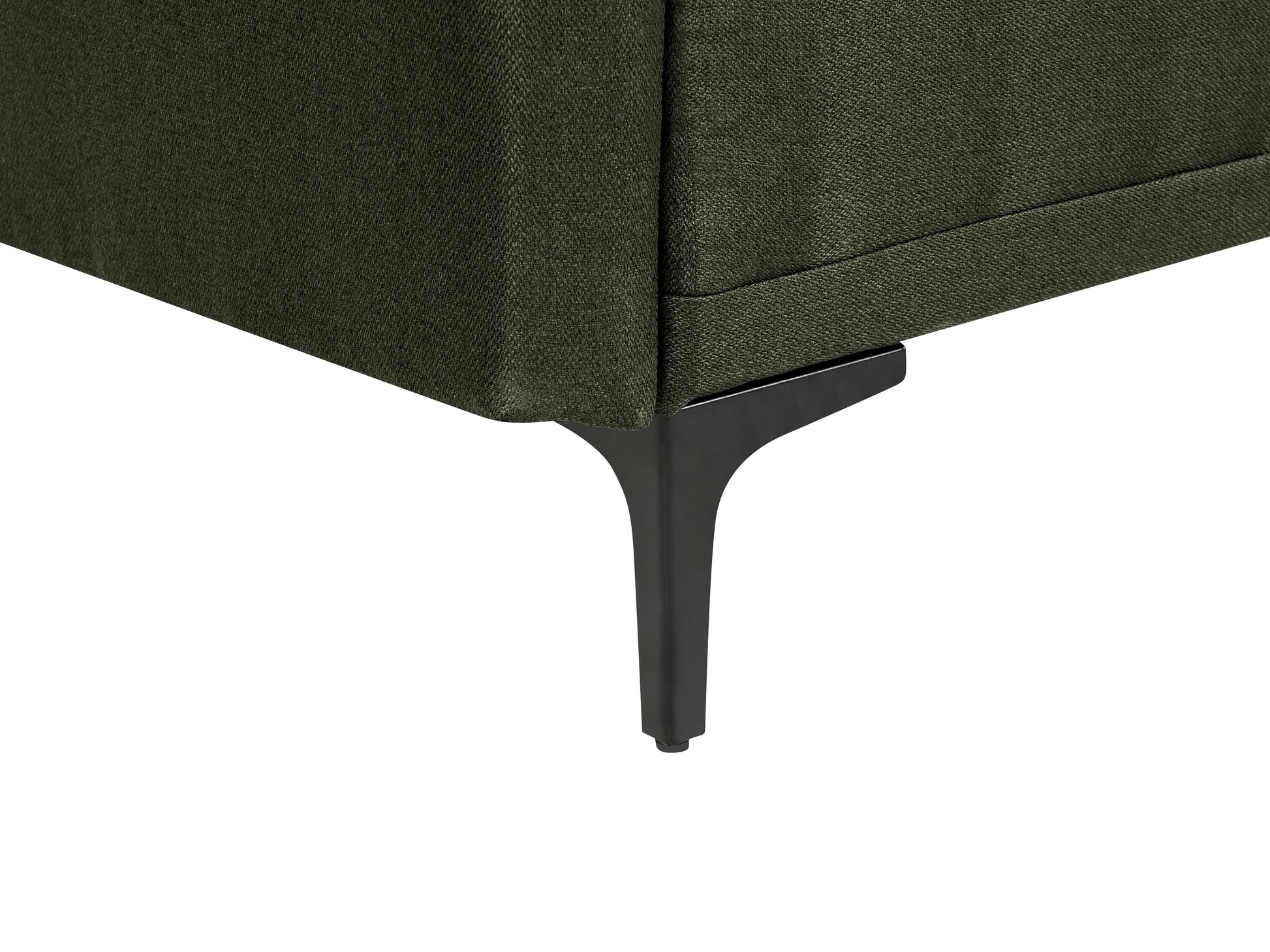  Sofa Bed 3 Seater LUCAN Fabric Dark Green
