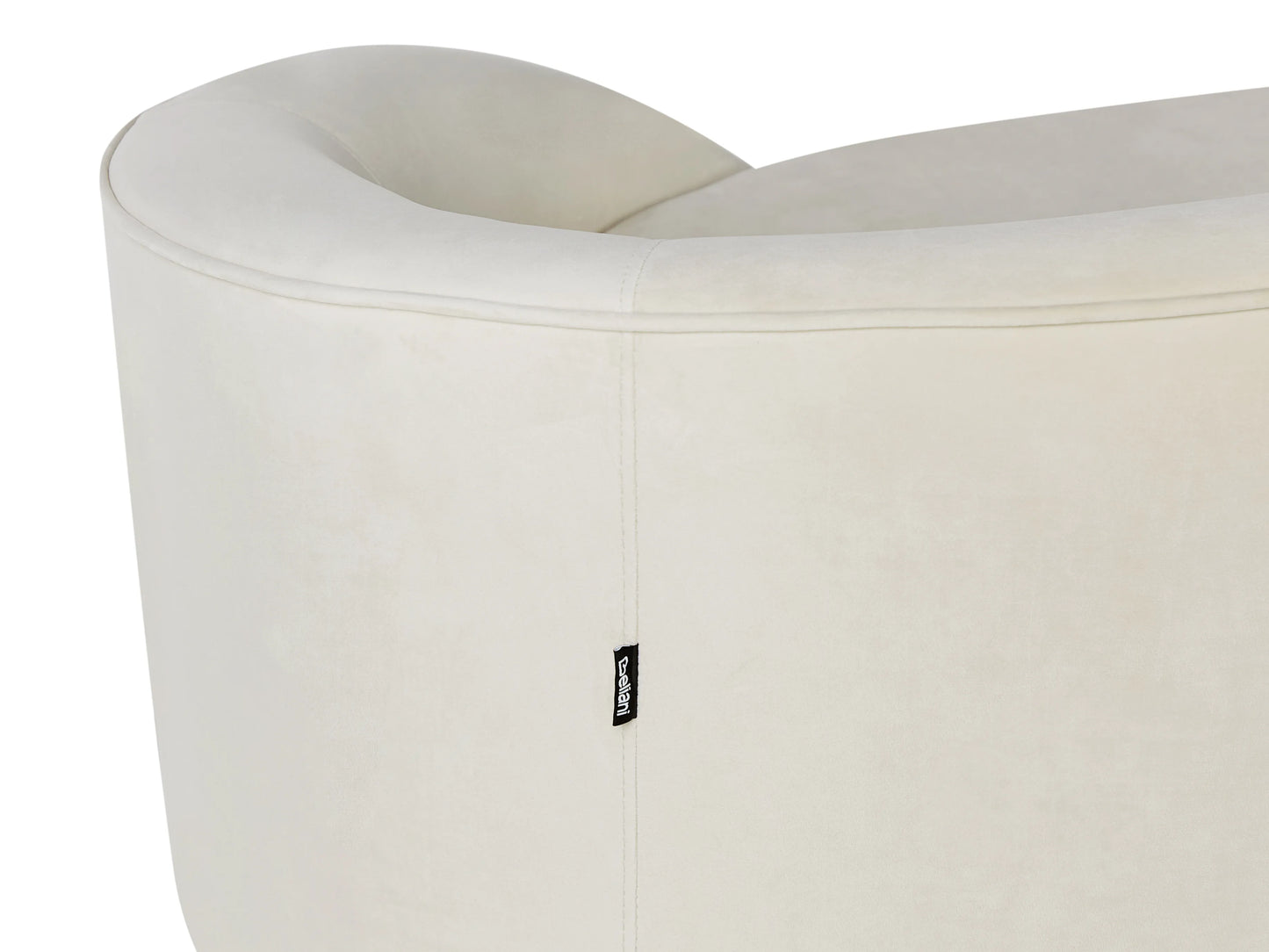  Sofa 3 Seater SAVAR Velvet Light Beige