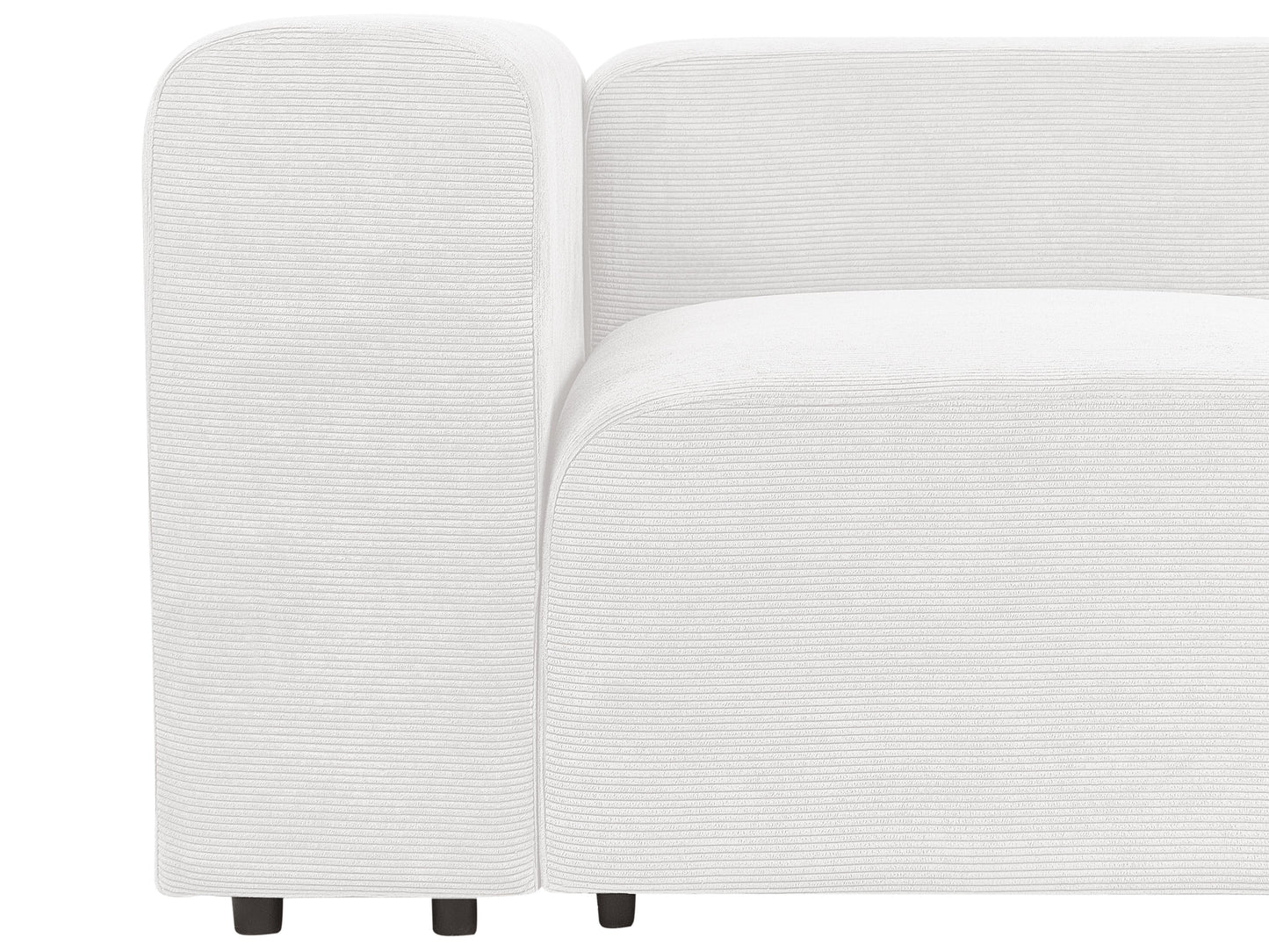  Modular Sofa 2 Seater FALSTERBO Corduroy Off-White