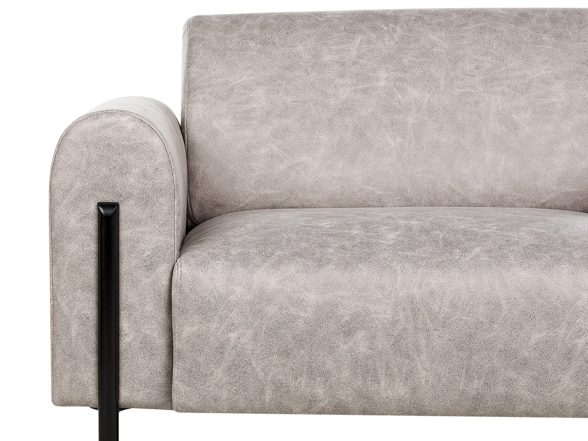  Sofa 3 Seater ASKIM Fabric Light Grey