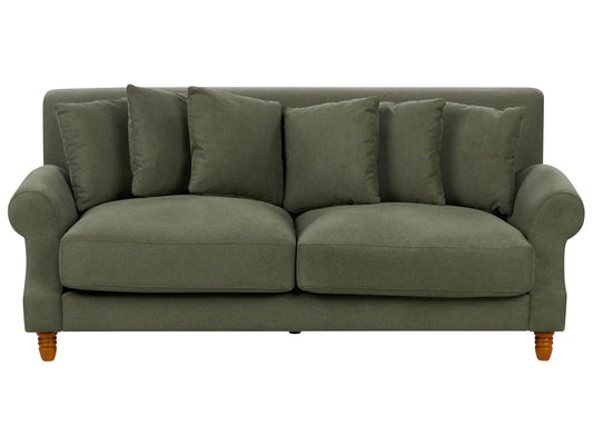  Sofa 2 Seater EIKE Fabric Dark Green