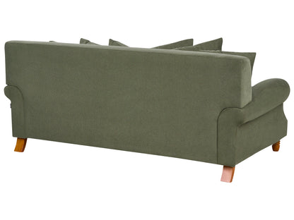  Sofa 2 Seater EIKE Fabric Dark Green