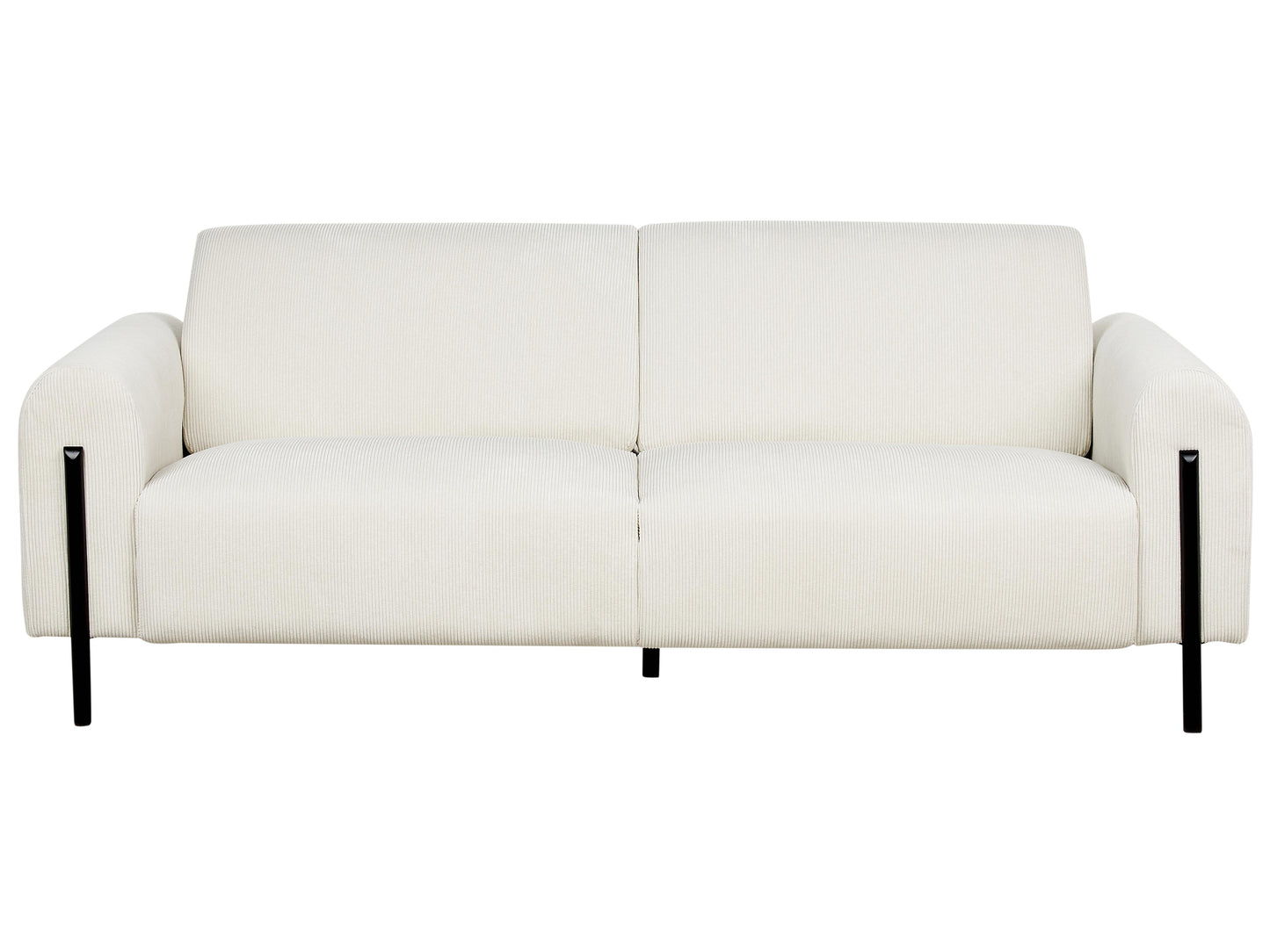  Sofa 3 Seater ASKIM Corduroy Off-White