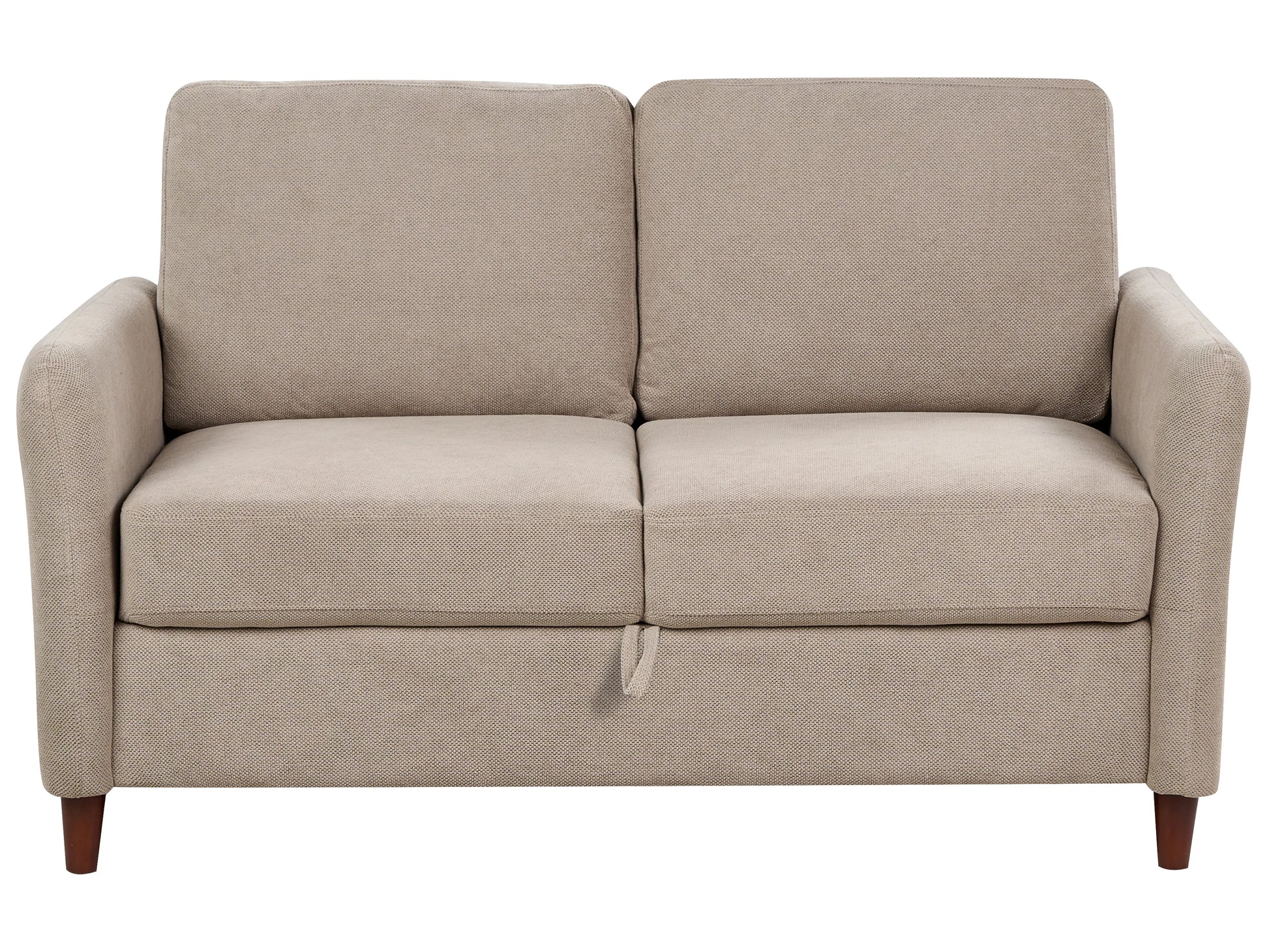  Sofa 2 Seater MARE Fabric Taupe With Storage