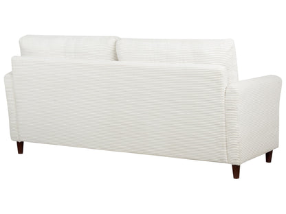  Sofa 3 Seater MARE Corduroy Off-White With Storage