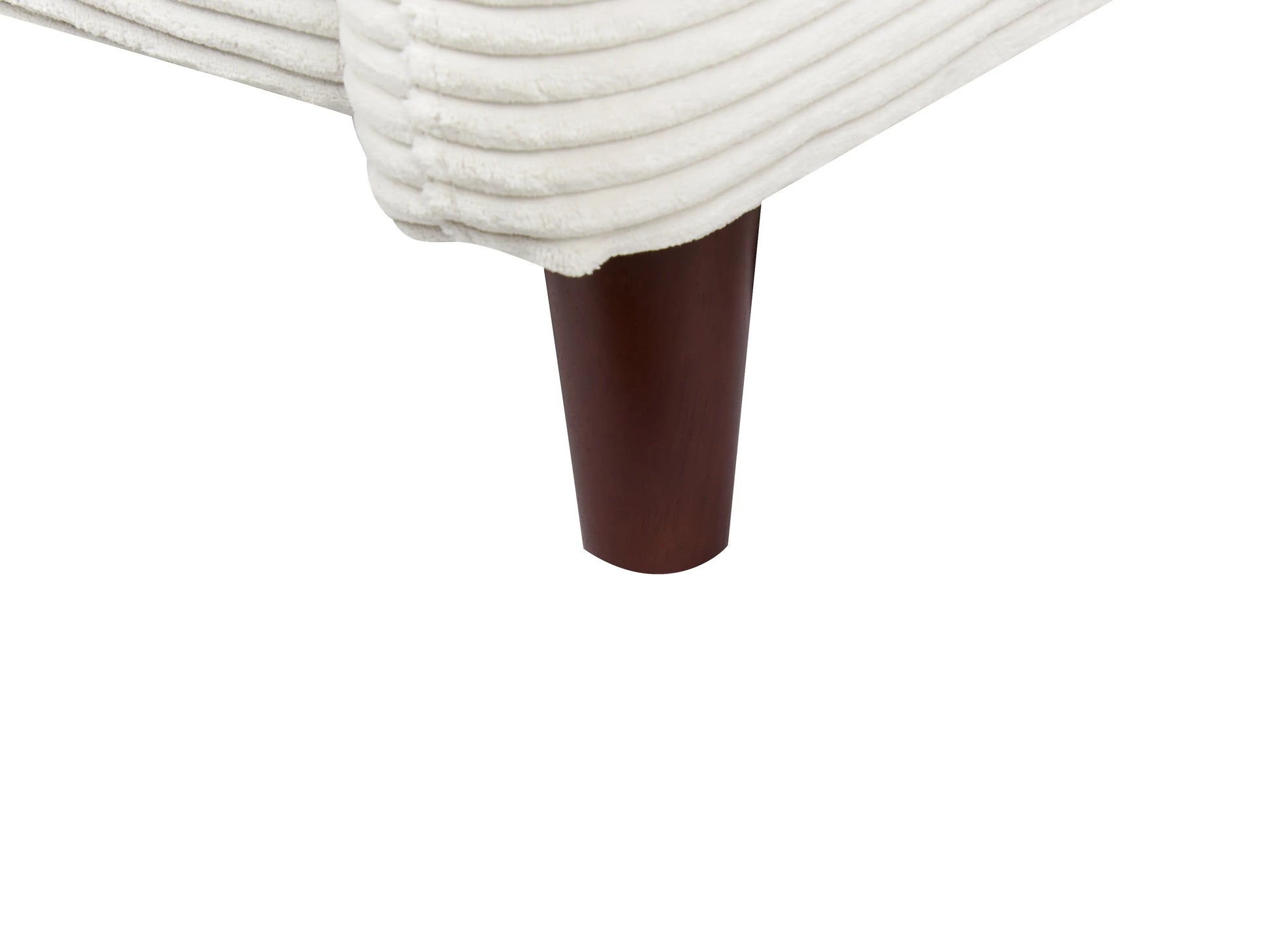  Sofa 3 Seater MARE Corduroy Off-White With Storage