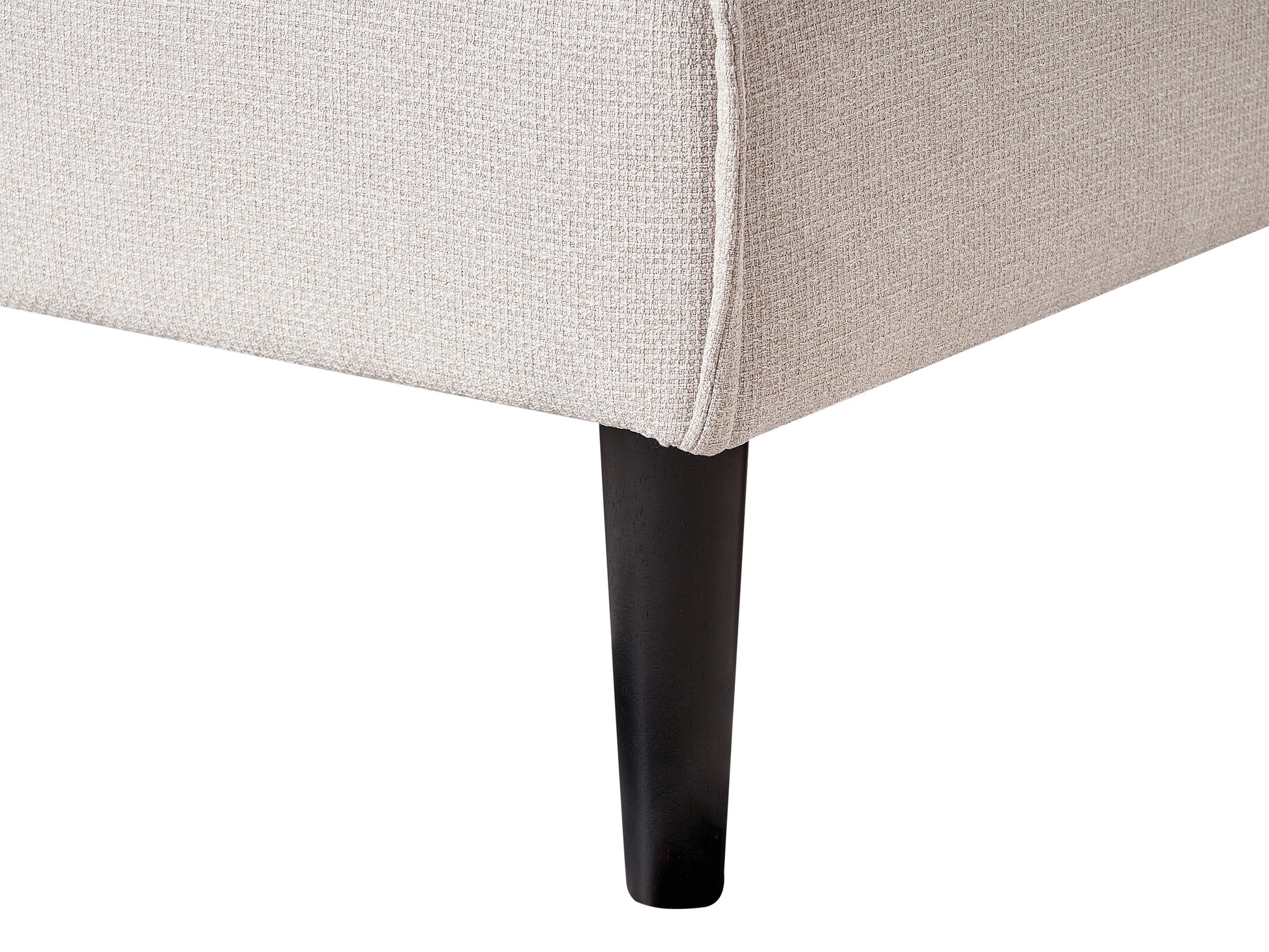  Sofa Bed 3 Seater VISBY Fabric Light Beige