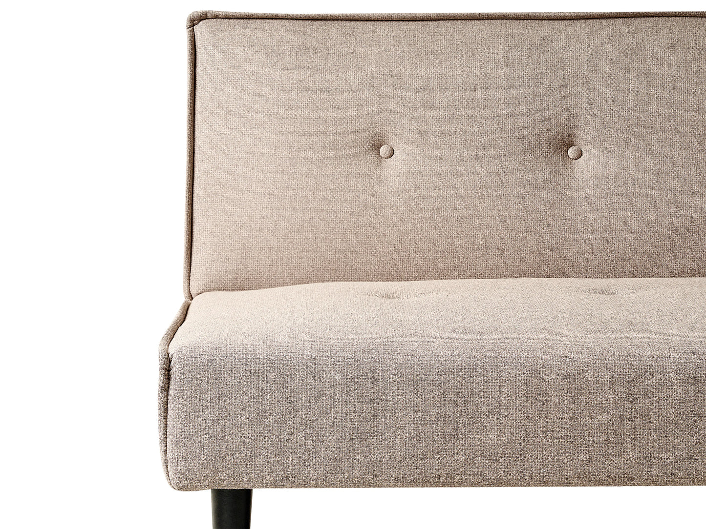  Sofa Bed 3 Seater VISBY Fabric Beige
