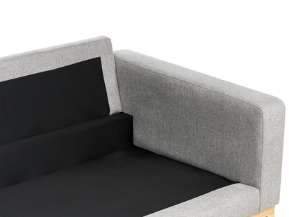  Sofa 3 Seater SIGGARD Fabric Grey