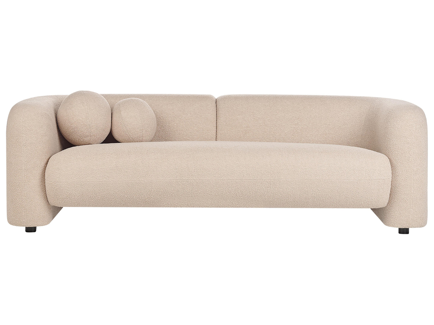  Sofa 3 Seater LEIREN Boucle Beige