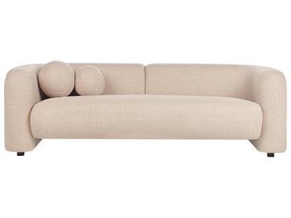  Sofa 3 Seater LEIREN Boucle Beige
