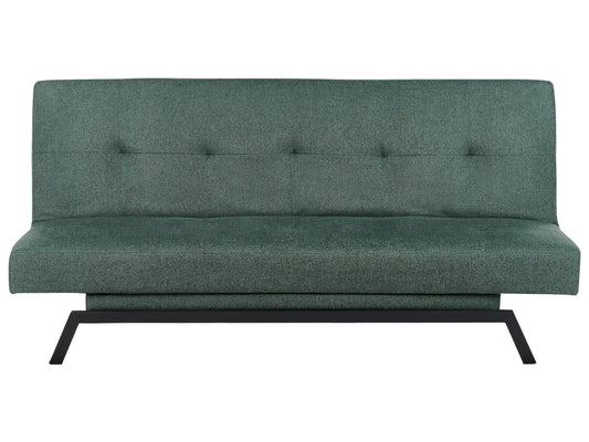  Sofa Bed 3 Seater LEEDS Fabric Green