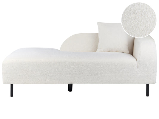  Right-Hand Chaise Lounge LE CRAU Boucle Off-White