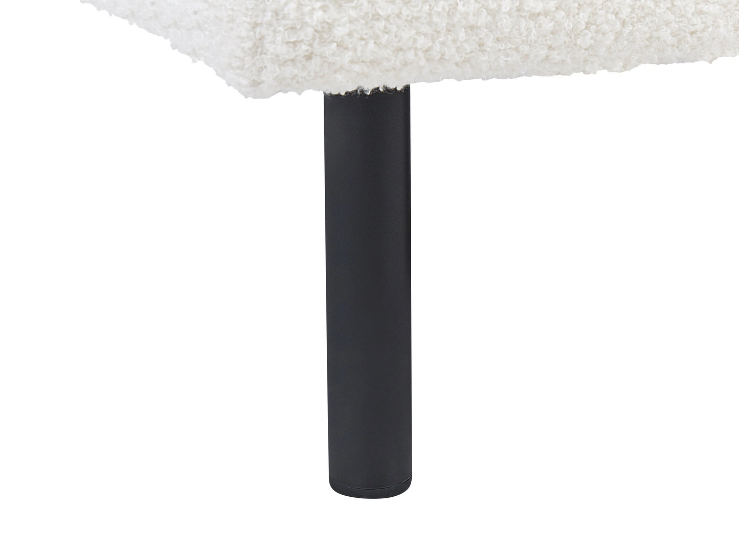  Right-Hand Chaise Lounge LE CRAU Boucle Off-White