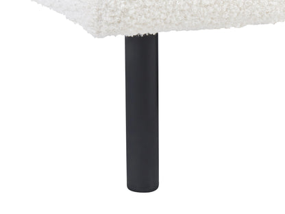  Right-Hand Chaise Lounge LE CRAU Boucle Off-White