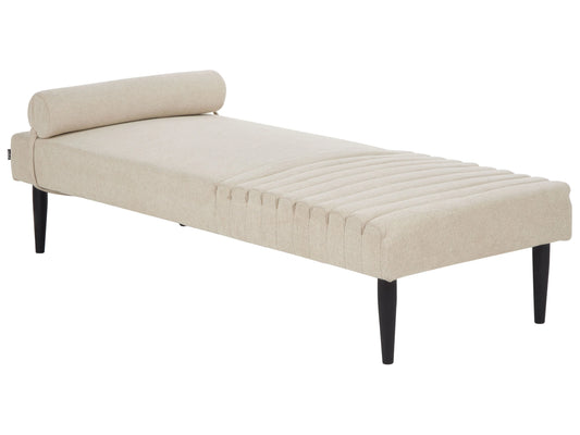  Chaise Longue MAURIAC Fabric Beige
