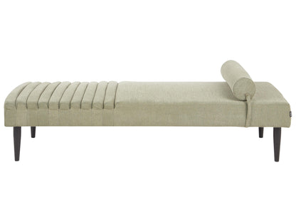  Chaise Longue MAURIAC Fabric Green