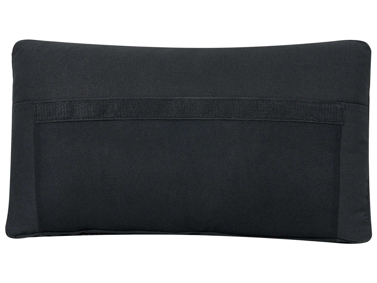  Modular Corner Sofa 4 Seater UNSTAD Fabric Black Left Hand