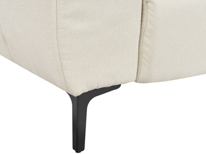  Sofa 2 Seater VEGAMO Fabric Light Beige