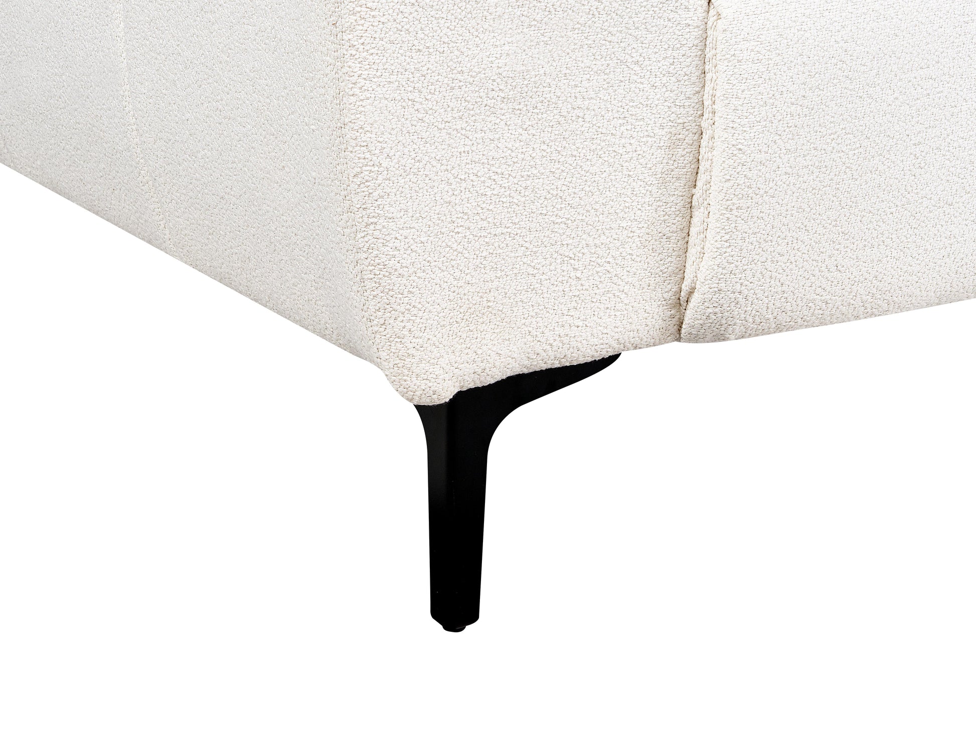  Sofa 2 Seater VEGAMO Boucle White