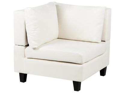  Modular Corner Sofa 4 Seater UNSTAD Fabric Off-White Left Hand