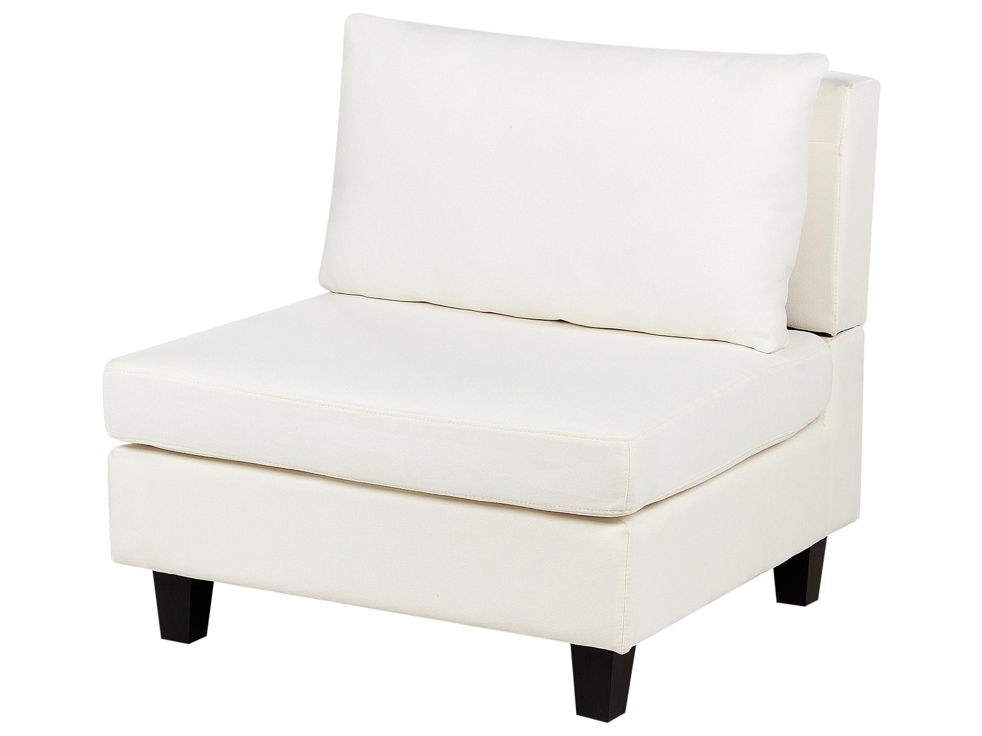  Modular Corner Sofa 4 Seater UNSTAD Fabric Off-White Left Hand