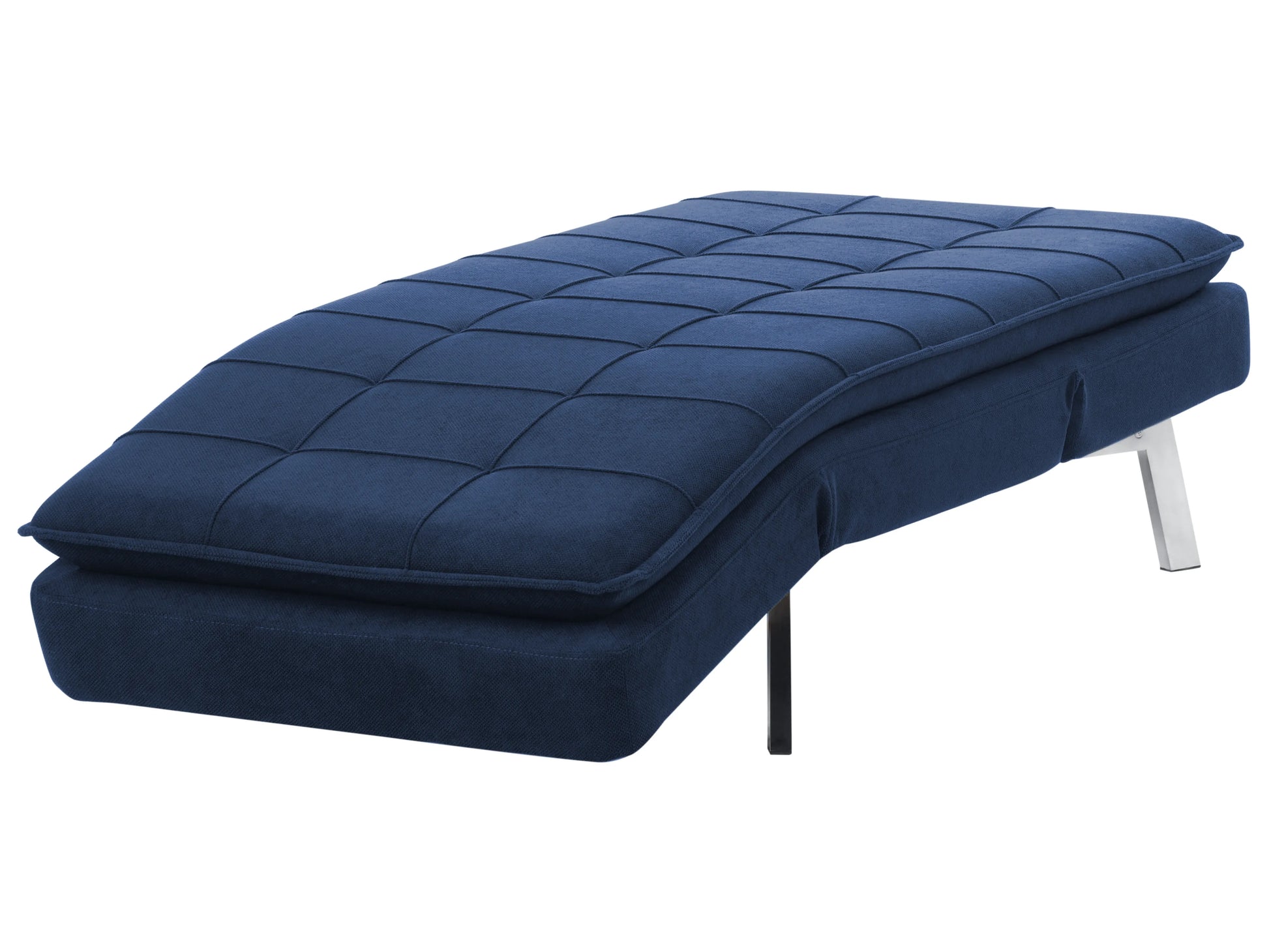  Chaise Longue LOIRET Fabric Navy Blue