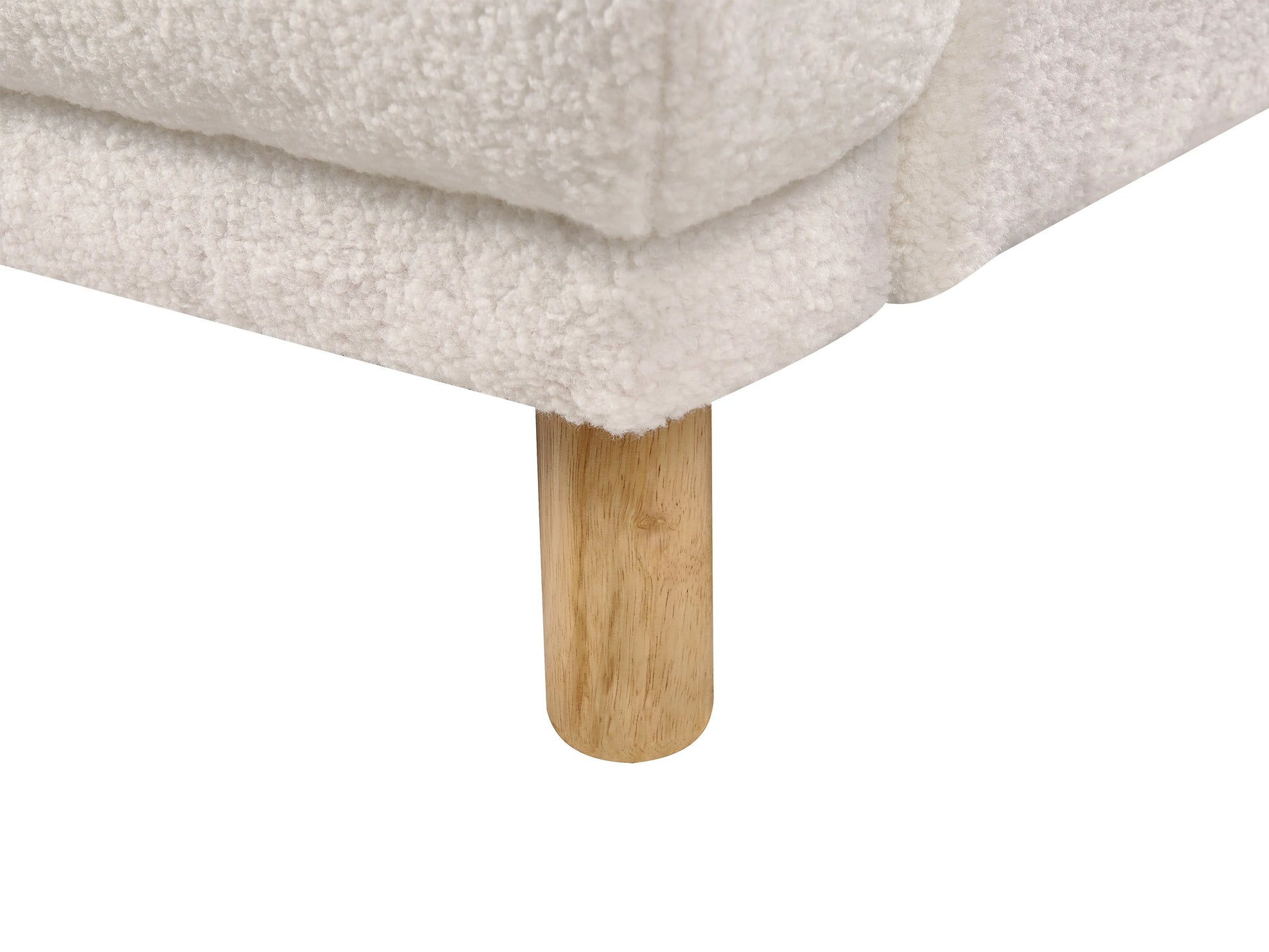  Sofa 3 Seater TUVE Boucle White