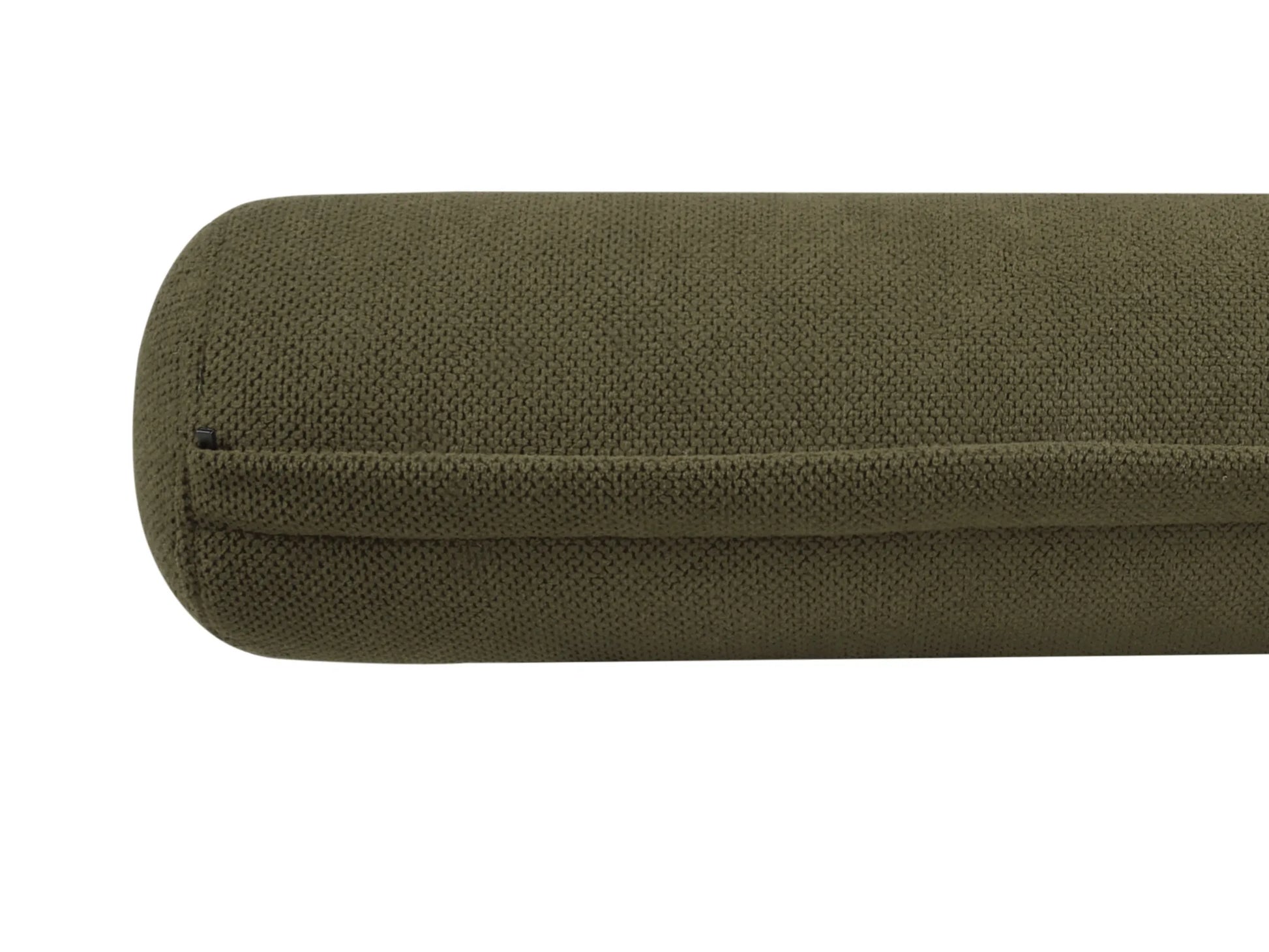  Left-Hand Chaise Lounge GONESSE Fabric Green