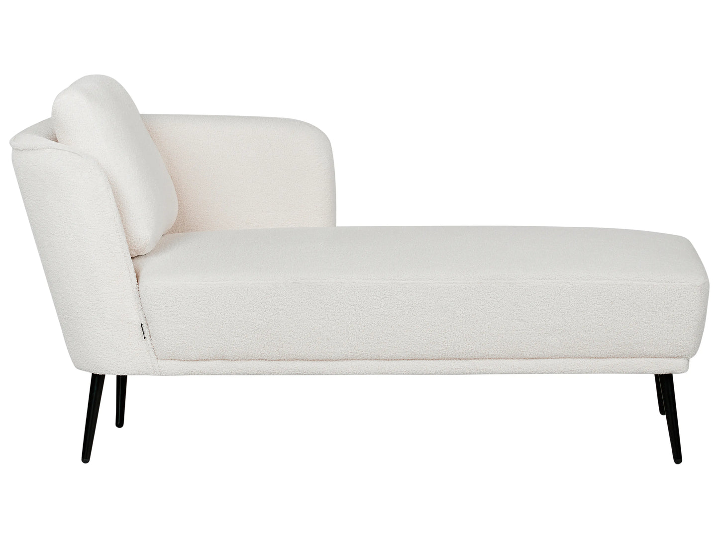  Left-Hand Chaise Lounge ARTHEZE Boucle Off-White
